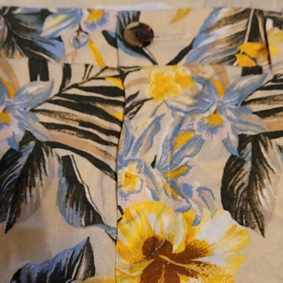 NWT Old Navy woman's Linen blend shorts - Picture 6 of 7